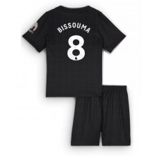 Tottenham Hotspur Yves Bissouma #8 Bortedraktsett Barn 2025-26 Kortermet (+ korte bukser)